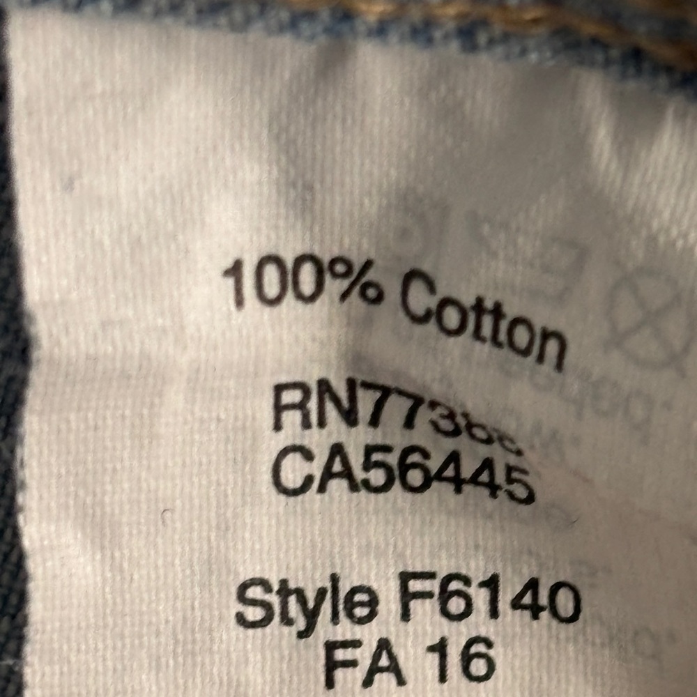 J. Crew Perfect Fit Denim Chambray Button Down Shirt 100% Cotton Sz L Western - Picture 6 of 10